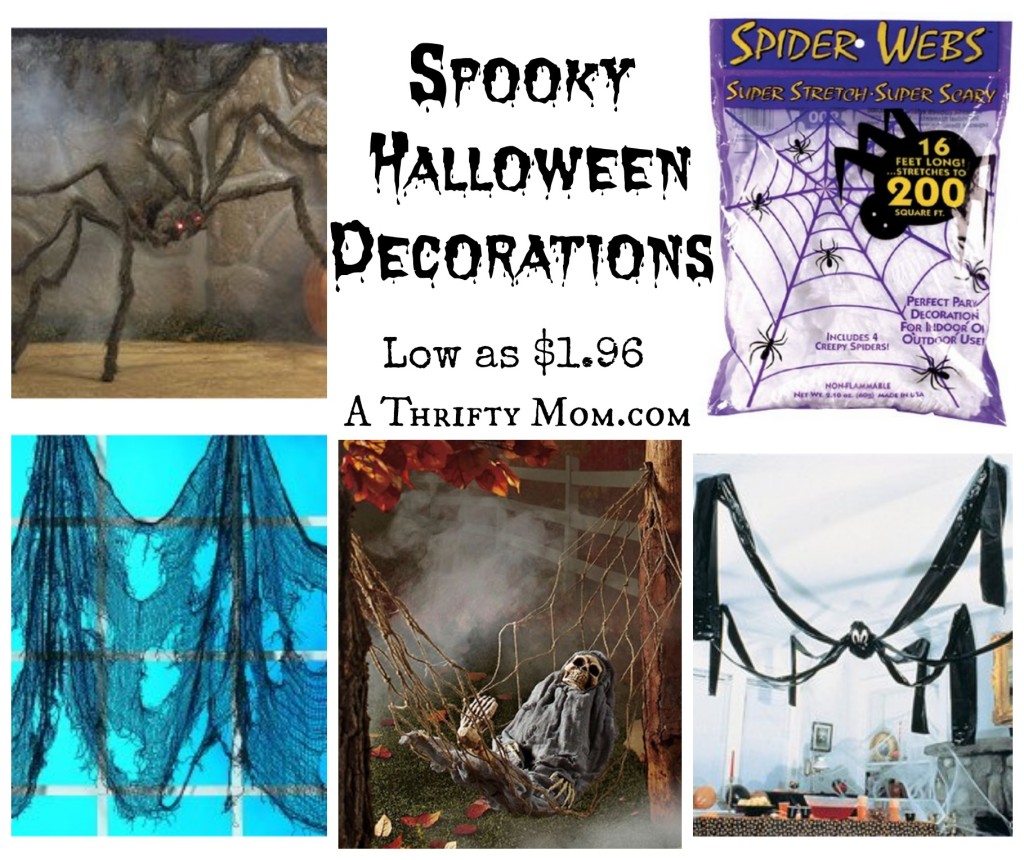 Spooky Halloween Decorations low as $1.96 #HalloweenDecor