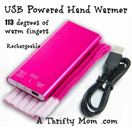 USB powered hand warmer