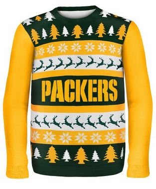 Ugly Christmas Sweater Green Bay Packers On Sale Now