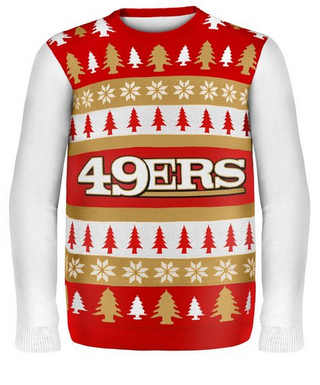 Ugly Christmas Sweater San Francisco 49ers On Sale Now