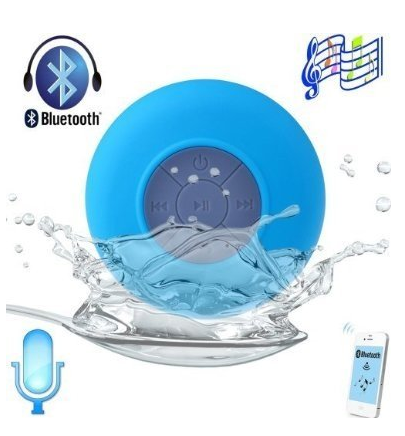 Waterproof Portable Wireless Bluetooth Mini Speaker - Perfect for singing in the shower, car, kitchen, and more! I know someone who needs this for Christmas