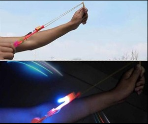 glow in the dark sling shot helicopter