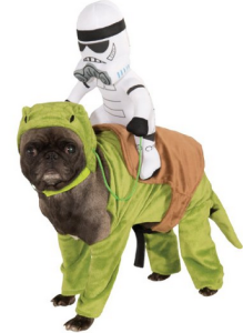 star wars dog costume yoda storm trooper