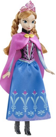 Anna doll Frozen doll Frozen Christmas Gift