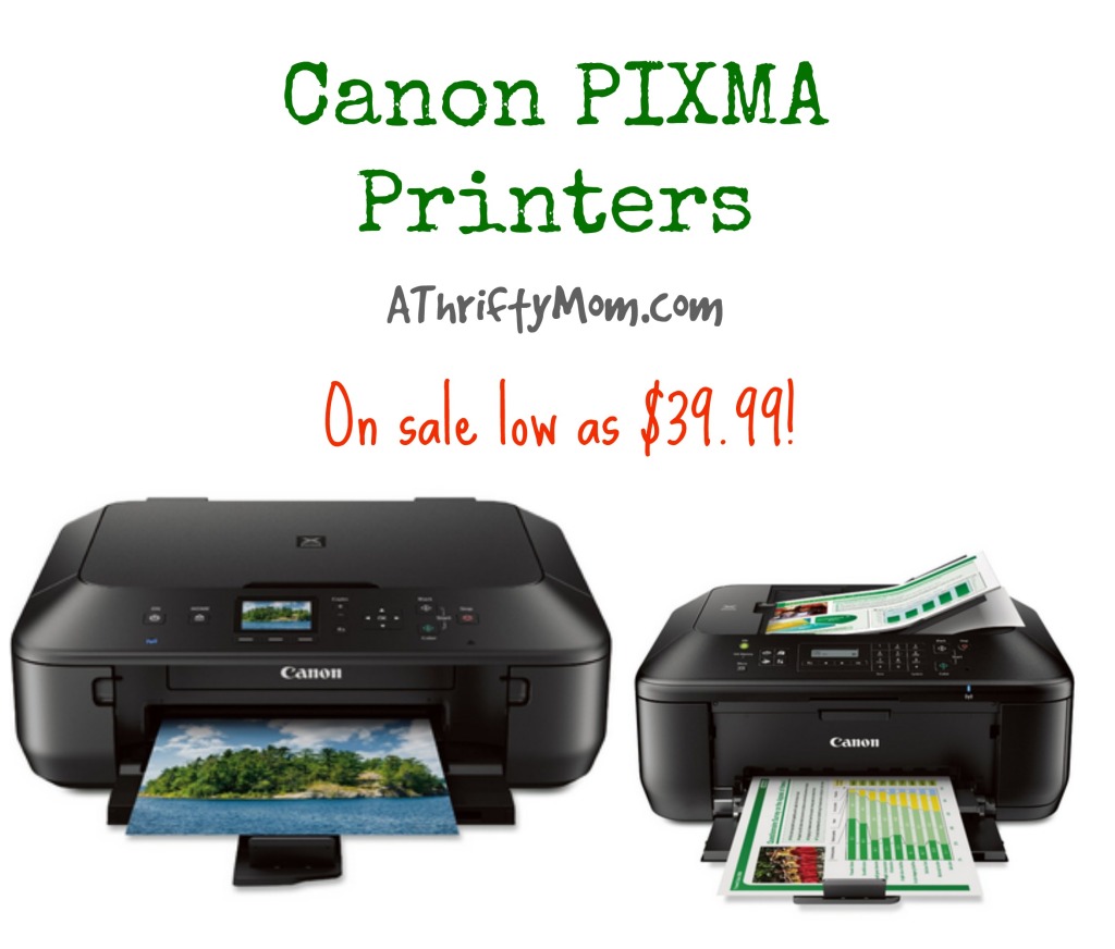 Canon PIXMA Printers On Sale low as $39.99 #GiftIdea #AmazonDeals
