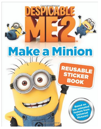 Despicable Me 2 Make a Minion - Reusable Sticker Book #GiftForKids
