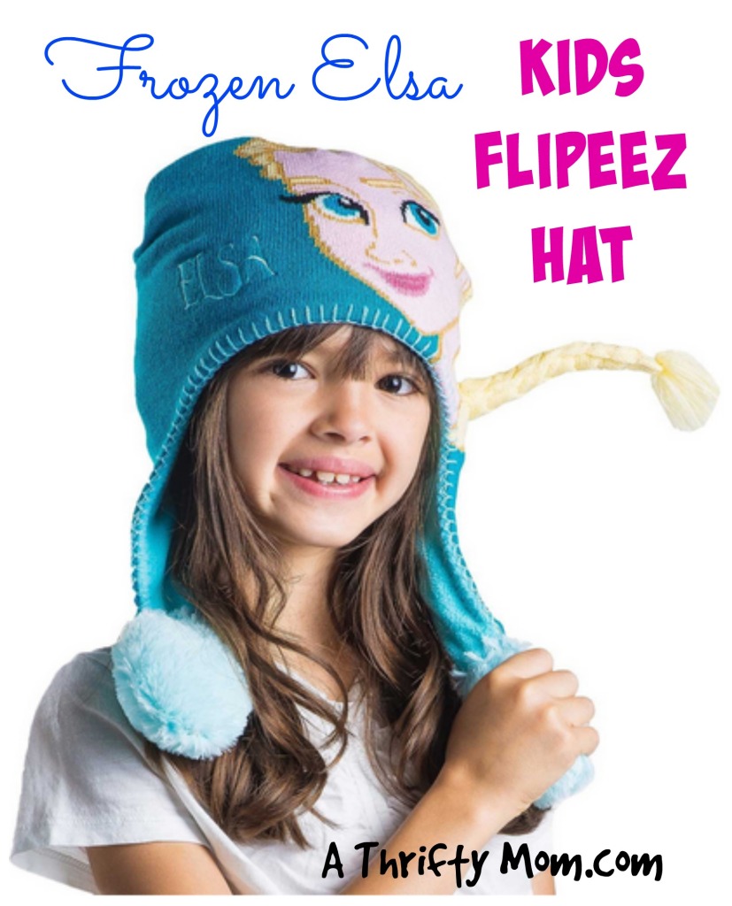 Frozen Elsa Kids Flipeez Action Hat #ChristmasGiftForKids #Frozen #GiftIdeaFor Girls