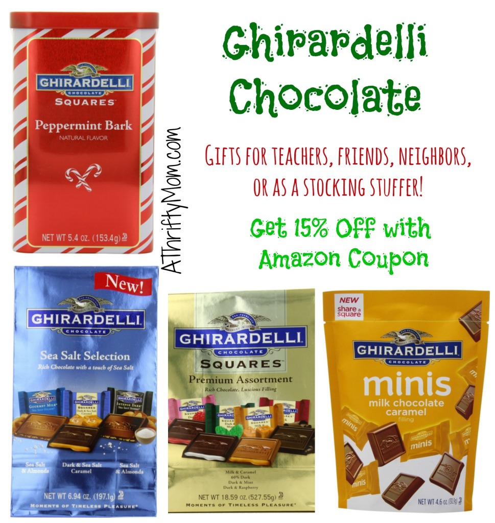 Ghirardelli Chocolate - Gifts for Teachers, Friends, Neighbors, or a Stocking Stuffer - Save with Amazon Coupon