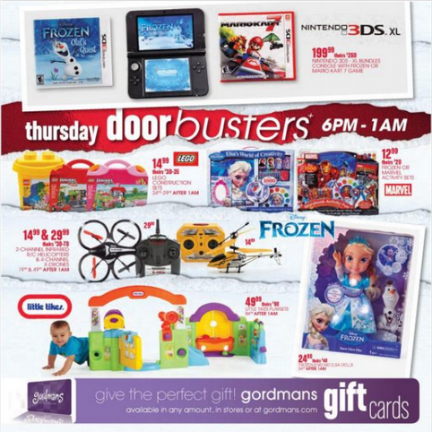 Gordmans Black Friday Ad starts Thursday, you don't want to miss these deals and savings 2nd page ad