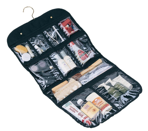 Household Essentials Hanging Cosmetic and Grooming Travel Bag #Travel #HowToPack