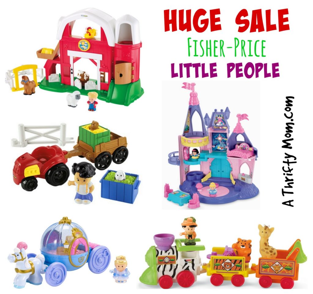 Huge Sale on Fisher-Price Little People #ToySale #GiftsForKids