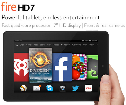 Kindle Fire HD 7 - Black Friday Sale