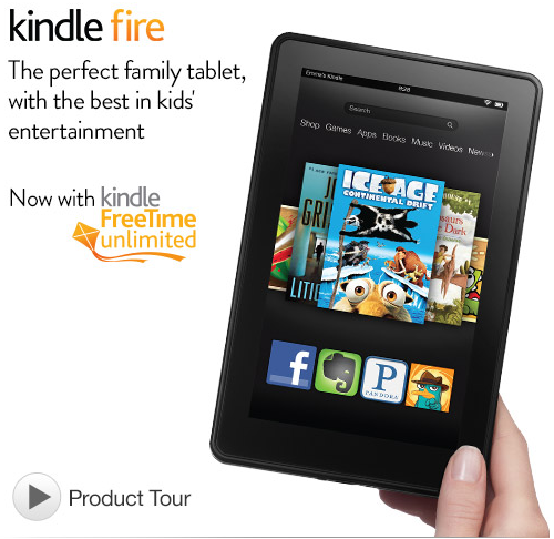 Kindle Fire HDX On Sale Today Only #ChristmasGiftIdeas