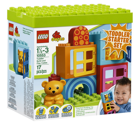 LEGO DUPLO Toddler Build and Play Cubes