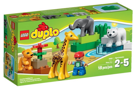 LEGO DUPLO Town Baby Zoo Building Set