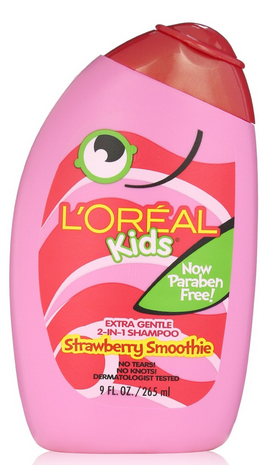 L'Oreal Kids Strawberry Smoothie 2-in1 Shampoo for Extra Softness - Amazon Coupon Deal
