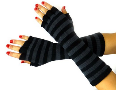 Ladies Fingerless Gloves -Many Colors Available #StockingStufferForTeenGirls #GiftForHer