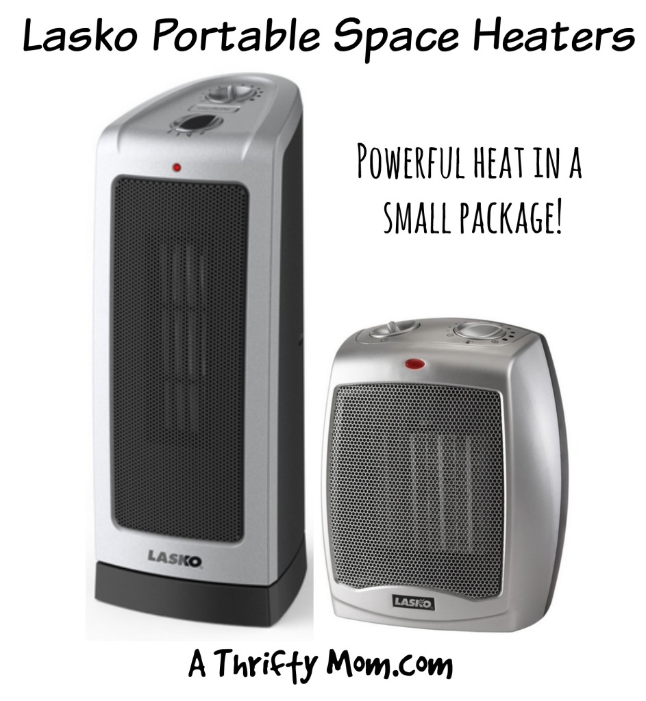 Lasko Portable Space Heaters - Powerful Heat in a Small Package #StayWarm #Brrrr