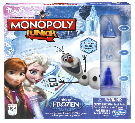 Monopoly Junior Game - Frozen Edition #GiftForKids #Frozen