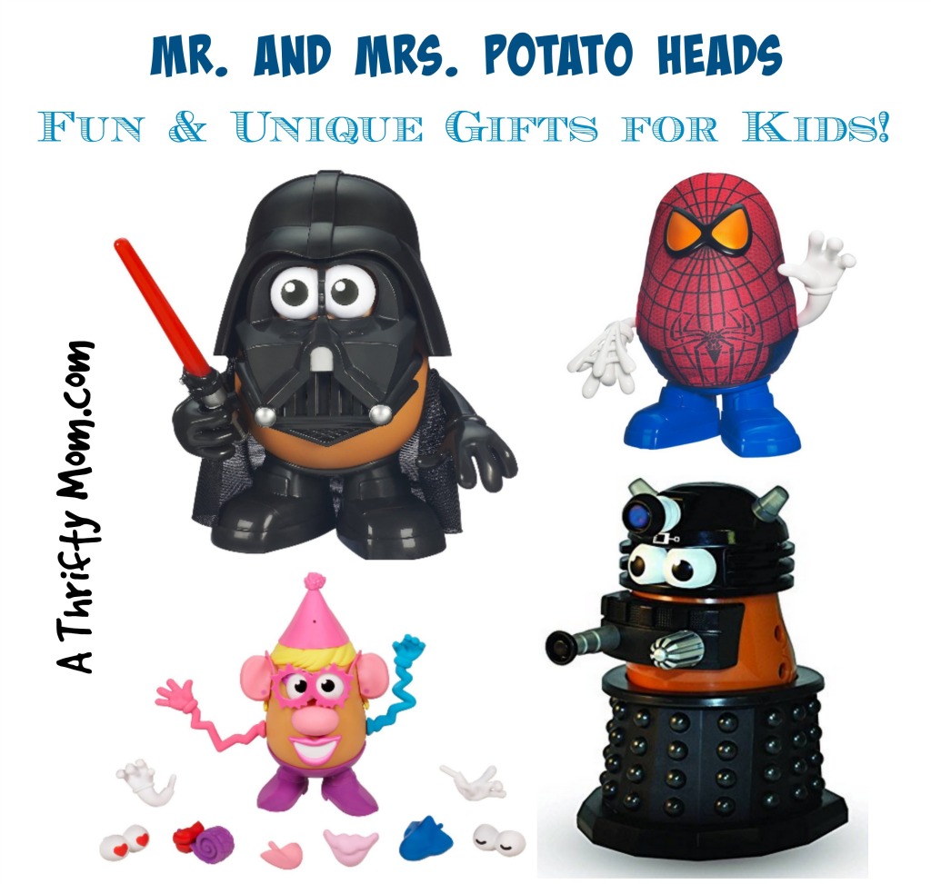 Mr and Mrs Potato Heads on Sale - Fun Unique Gifts For Kids! #GiiftForKids #ChristmasGiftIdeas