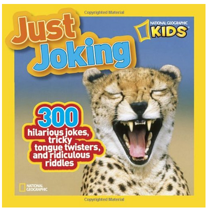 National Geographic Kids Just Joking - 300 Hilarious Jokes, Trick Tongue Twisters, and Ridiculous Riddles #FunGiftForKids #StockingStufferForKids