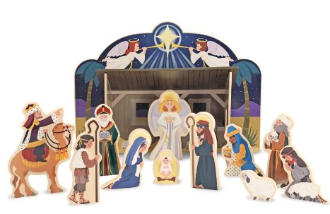 Nativity Set Melissa and Doug, shipped free