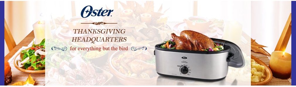 Oster Thanksgiving Headquarters - Everything but the bird! #Thanksgiving