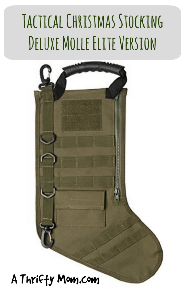 Tactical Christmas Stocking Deluxe Molle Elite Only $14.77 & Free Shipping #Christmas #StockingStuffer