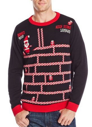 Ugly Christmas Sweater -  Video Game Santa Only $29.99 #ChristmasSweater