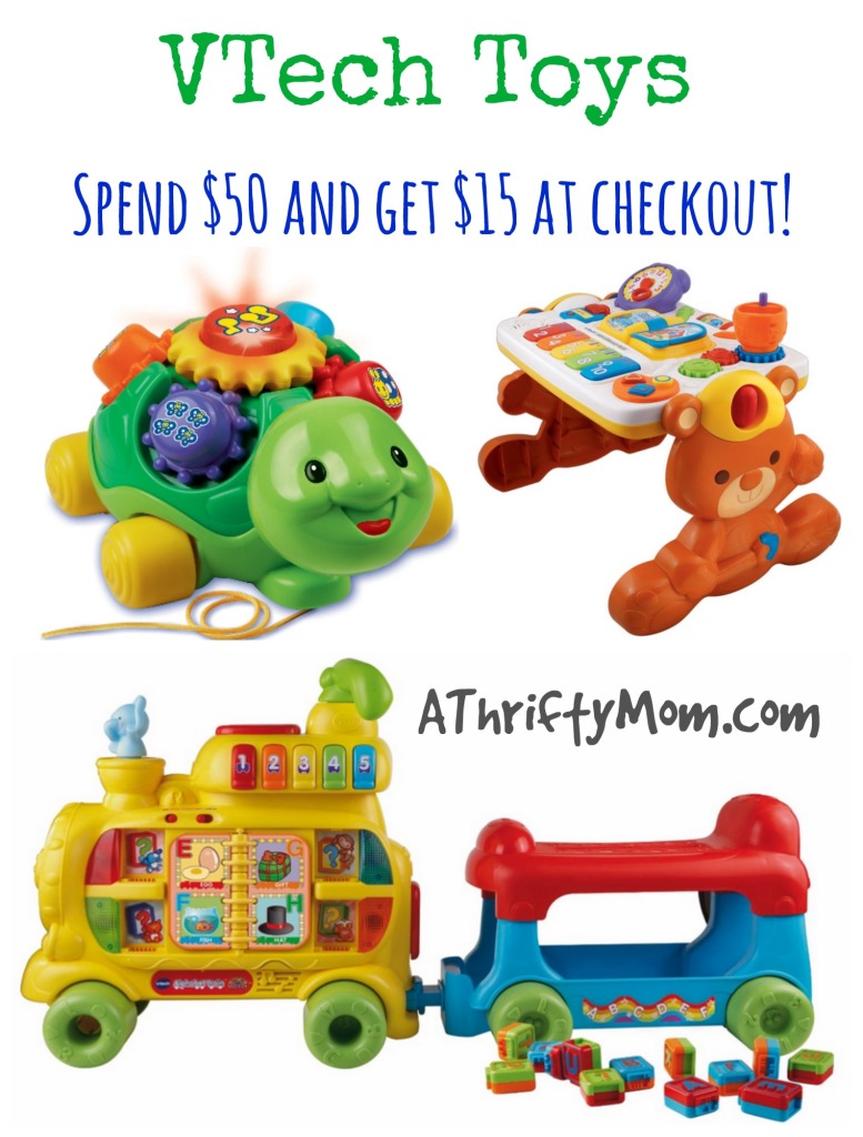 VTechToys - Spend $50 and get $15 Off #ChristmasGiftSale #ToysForBabyAndToddlers