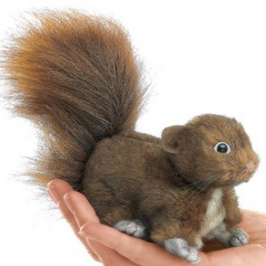 finger puppet squirrel fun way to let kids be creative and tell stories, kids toys, gift ideas, quite play ideas