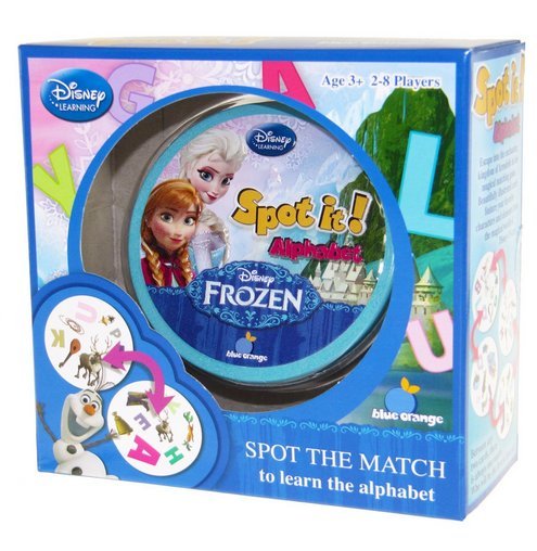 frozen Spot It Game, this is one of our families favoirte games they are gong to love the Frozen verson