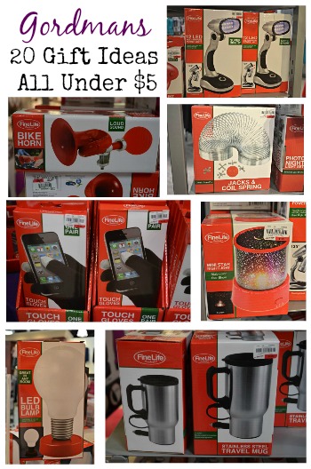 20 stocking stuffer ideas for under 5 dollars all found at your local Gordmans store, Low cost gift ideas   PLUS a coupon so save you another 15 percent off