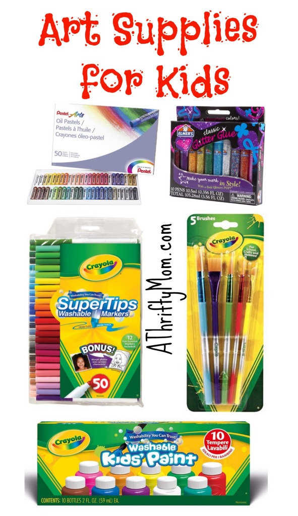 Art Supplies for Kids- Stocking Stuffer Ideas #GiftIdeasForKids #KidsArt