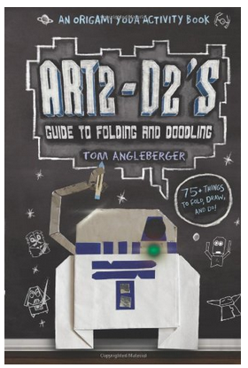 Art2-D2's Guide to Folding and Doodling - Star Wars Activity Book #GiftForKids #StarWars #StockingStuffer