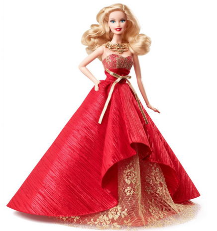 Barbie 2014 Christmas Doll, Collector 2014 Holiday Barbie Doll