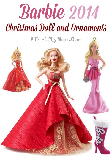 Barbie 2014 Christmas Doll and Ornament, Collector 2014 Holiday Barbie Doll