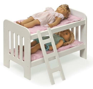 Adorable Bunk Bed For American Girl, American Doll Bunk Bed Diy
