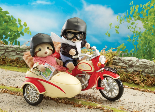 Calico Critters Motorcycle and Sidecar #Sale #GiftForKids