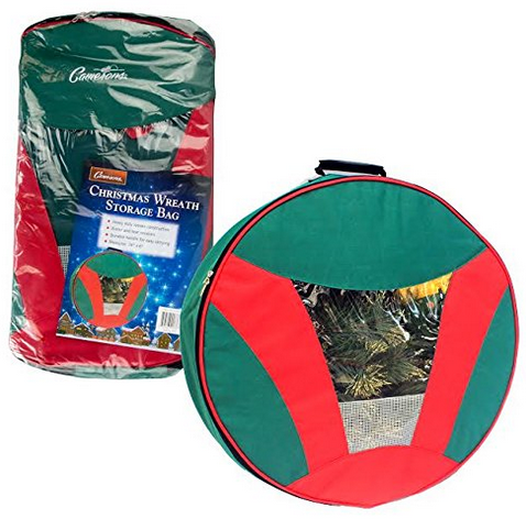 Christmas Wreath Storage Bag with Handles - Heavy Duty #ChristmasStorageSolutions