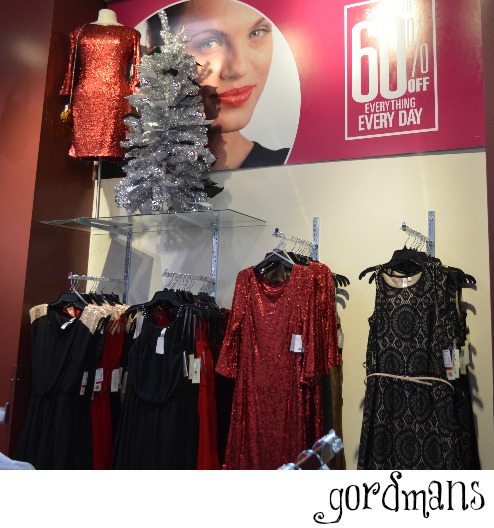 Christmas clothes for less, everything from t shirts to formal wear perfect for your Christmas Party.  All at a fraction of the price #Gordmans  Formal wear