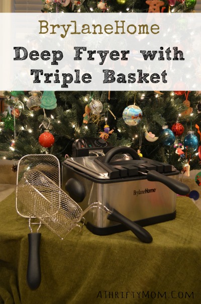 Deep Fryer with Triple Basket on sale at BrylaneHome Review