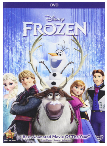 Disney Frozen DVD #GiftIdeaForKids #LastMinuteGiftIdea #Frozen