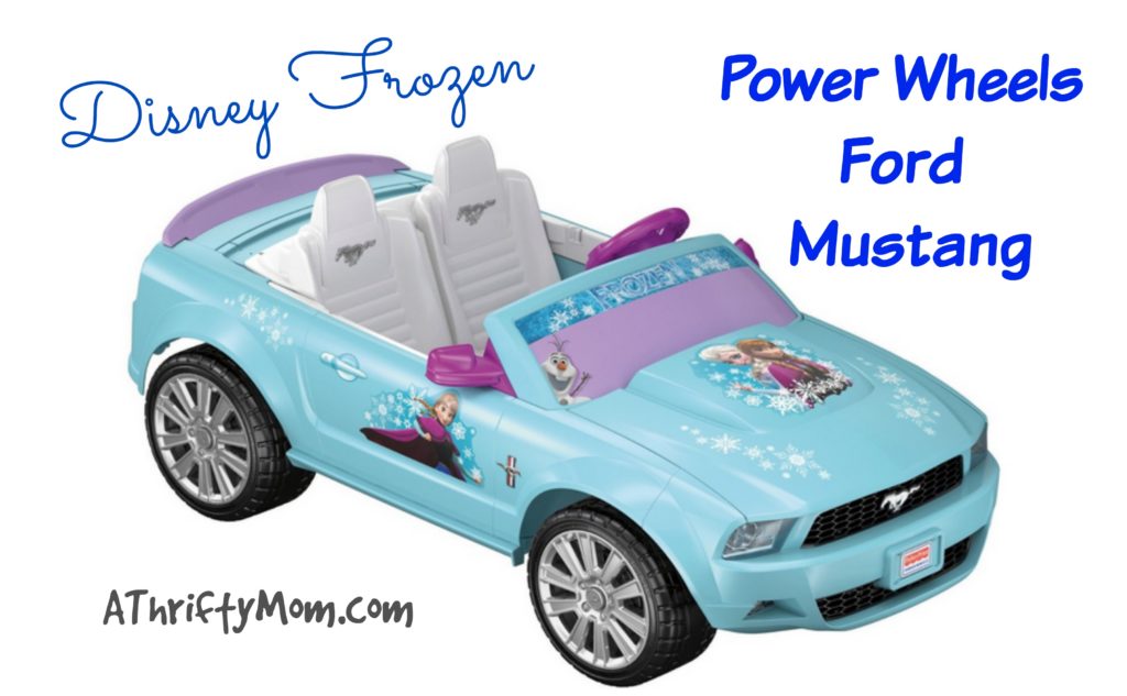 Disney Frozen Power Wheels Ford Mustang - Order Now For Christmas #GiftForKids #Frozen