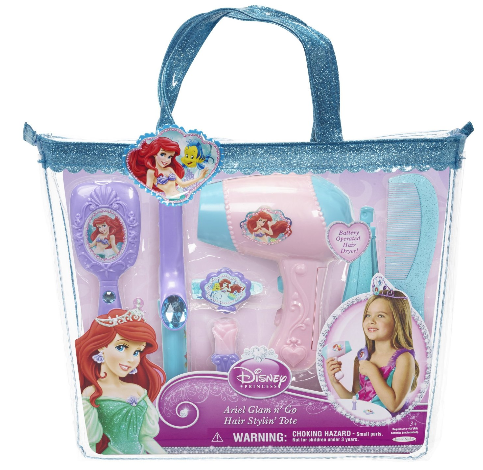 Disney Princess Ariel Glam Hair Stylin' Tote - Gifts For Princesses #GiftIdeasForGirls