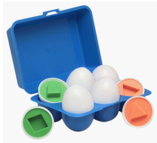 Egg Shape Sorter - Preschooler Gift Idea