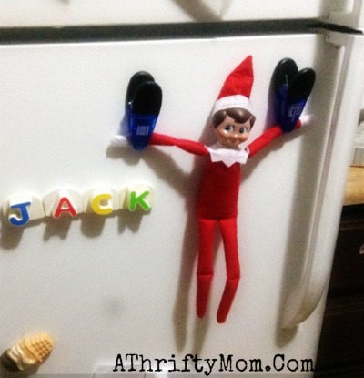Elf on the Shelf easy ideas, What to do with your Elf, Silly Ideas for your Christmas Elf on the Shelf day 10 .jpf
