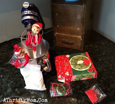 Elf on the Shelf easy ideas, What to do with your Elf, Silly Ideas for your Christmas Elf on the Shelf day 15