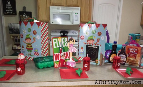 Elf on the Shelf easy ideas, What to do with your Elf, Silly Ideas for your Christmas Elf on the Shelf day 5