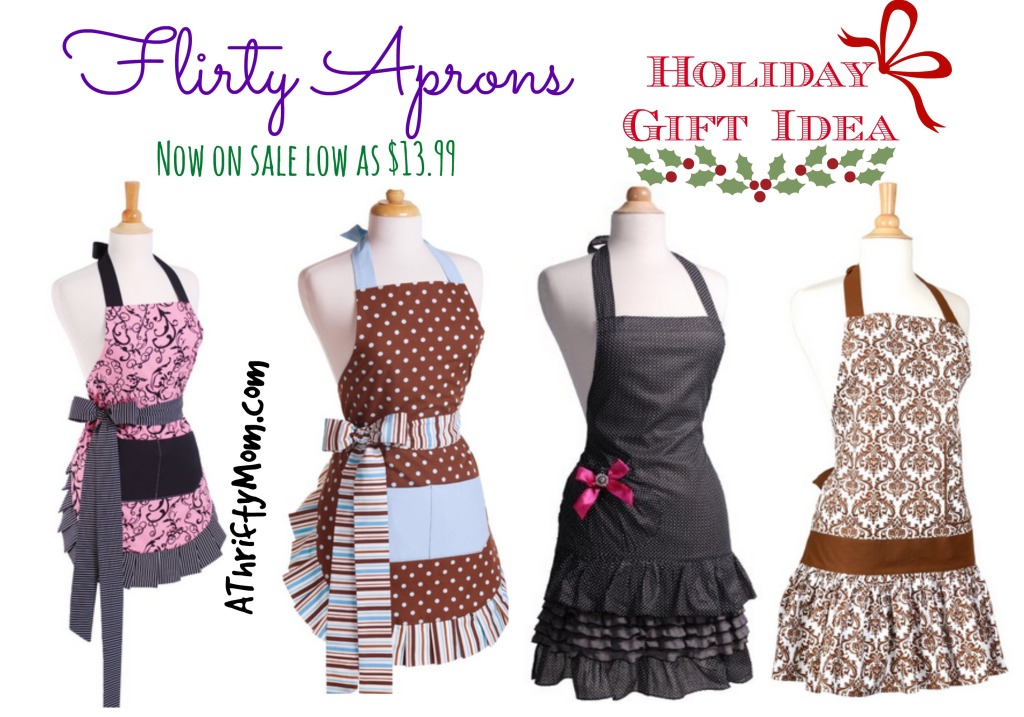 Flirty Aprons Now On Sale low as $13.99 - Holiday Gift Idea